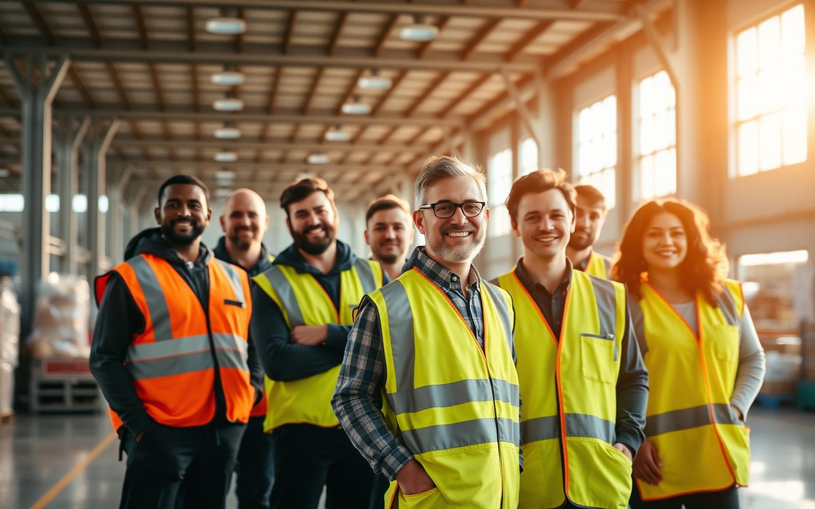 Warehouse associates placed by Probatis Resources at a Fontana distribution center